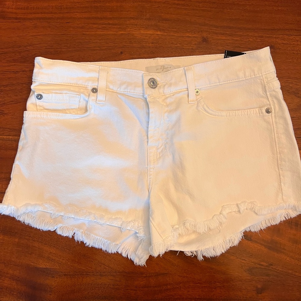 7 for all mankind short shorts